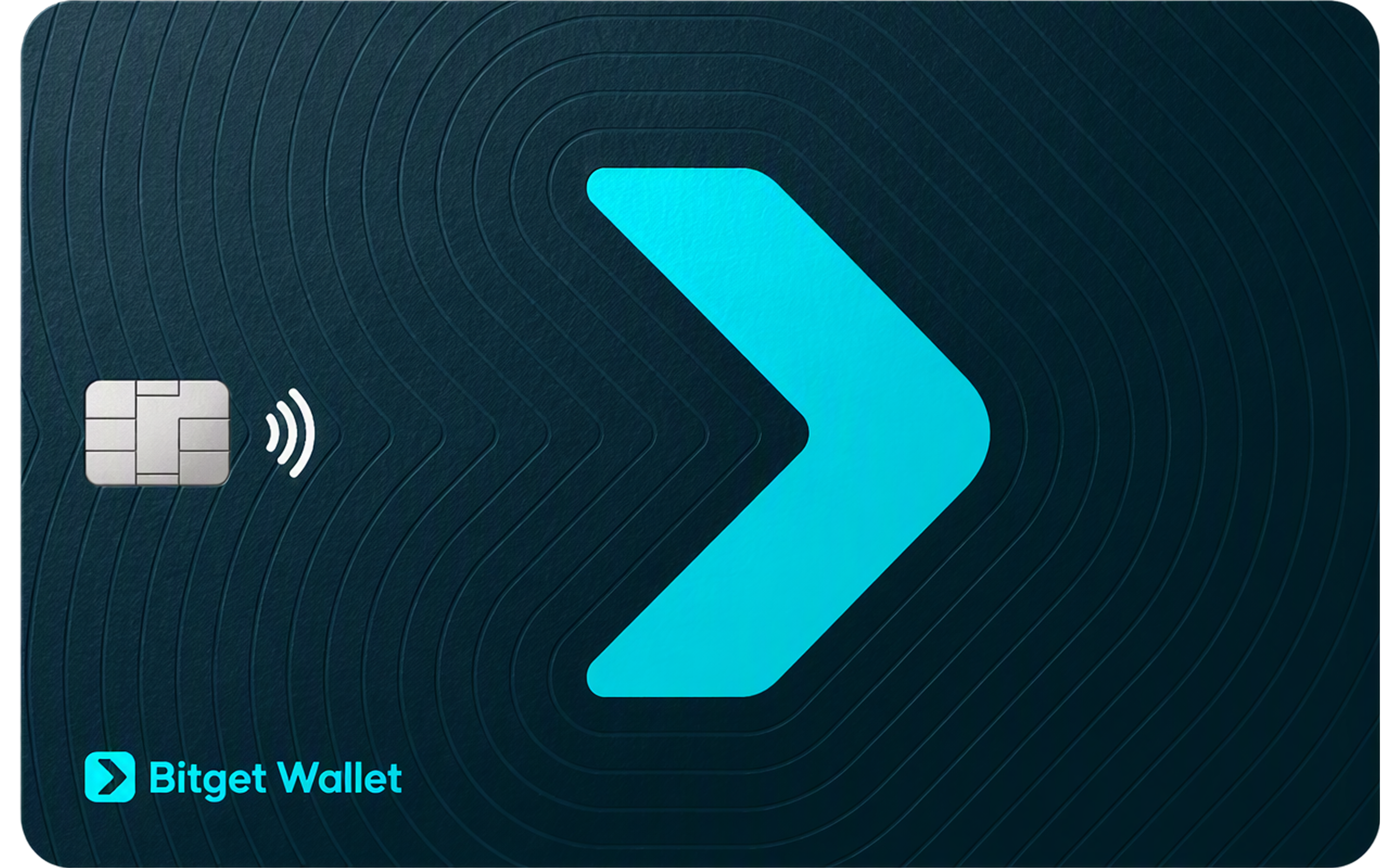 Bitget Wallet Card 卡面设计，质感版