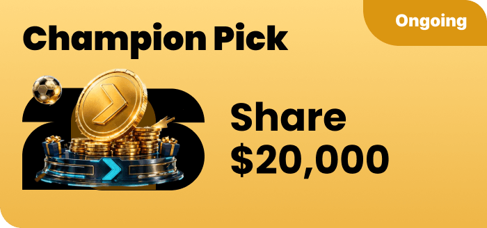 Champion Pick — Share $20,000
